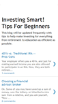 Mobile Screenshot of investingsmarttipsforbeginners.blogspot.com