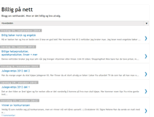 Tablet Screenshot of billigpanett.blogspot.com