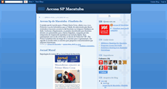 Desktop Screenshot of acessaspmacatuba.blogspot.com