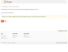 Tablet Screenshot of beccaelizabethphotography1.blogspot.com