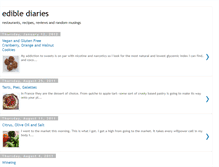Tablet Screenshot of ediblediaries.blogspot.com