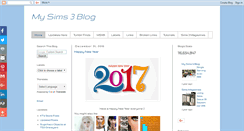 Desktop Screenshot of mysims3blog.blogspot.com