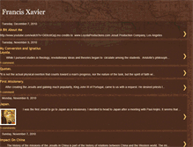 Tablet Screenshot of francisxavier2.blogspot.com