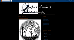 Desktop Screenshot of jeudombre.blogspot.com