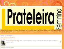 Tablet Screenshot of prateleirafeminina.blogspot.com