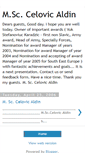 Mobile Screenshot of celovic-aldin.blogspot.com
