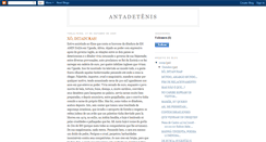 Desktop Screenshot of antadetenis.blogspot.com