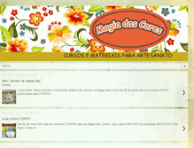 Tablet Screenshot of lojamagiadascores.blogspot.com