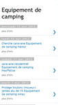 Mobile Screenshot of equipementdecamping-25.blogspot.com