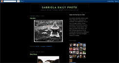 Desktop Screenshot of gabrioladailyphoto.blogspot.com