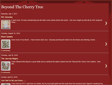 Tablet Screenshot of beyondthecherrytree.blogspot.com