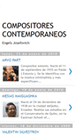 Mobile Screenshot of compositorescontemporaneos.blogspot.com