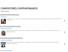 Tablet Screenshot of compositorescontemporaneos.blogspot.com