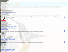 Tablet Screenshot of cara-kuruskanbadan.blogspot.com