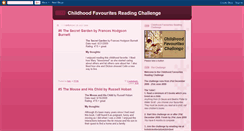 Desktop Screenshot of childhoodfavouriteschallenge.blogspot.com