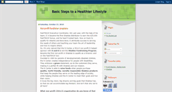 Desktop Screenshot of basicsteps4health.blogspot.com