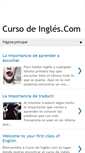 Mobile Screenshot of cursodeinglescom.blogspot.com