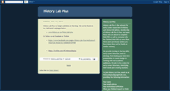 Desktop Screenshot of historylabplus.blogspot.com