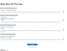 Tablet Screenshot of blueskinofthesea.blogspot.com