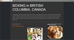 Desktop Screenshot of boxinginbc.blogspot.com