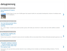 Tablet Screenshot of daisygreenorg.blogspot.com