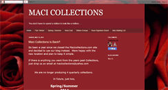 Desktop Screenshot of macicollections.blogspot.com