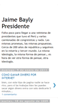 Mobile Screenshot of presidentebayly.blogspot.com