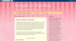 Desktop Screenshot of kristynslilcupcakes.blogspot.com