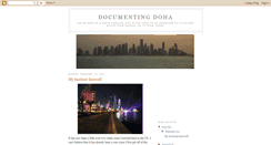 Desktop Screenshot of documentingdoha.blogspot.com