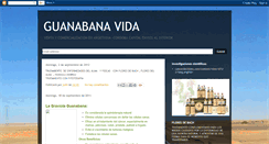 Desktop Screenshot of guanabanavida.blogspot.com