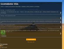 Tablet Screenshot of guanabanavida.blogspot.com