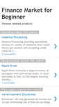 Mobile Screenshot of financemarketbeginner.blogspot.com