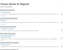 Tablet Screenshot of financemarketbeginner.blogspot.com