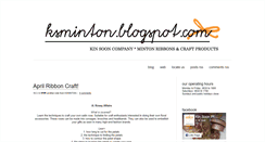 Desktop Screenshot of ksminton.blogspot.com