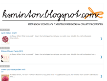 Tablet Screenshot of ksminton.blogspot.com