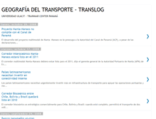 Tablet Screenshot of geografiadeltransporte.blogspot.com