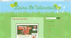 Desktop Screenshot of laurathenaturopath.blogspot.com