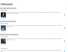 Tablet Screenshot of gillgazette.blogspot.com