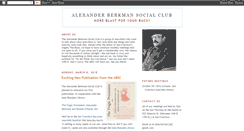 Desktop Screenshot of alexanderberkmansocialclub.blogspot.com