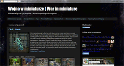 Desktop Screenshot of miniwojna.blogspot.com