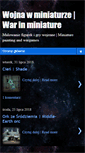 Mobile Screenshot of miniwojna.blogspot.com