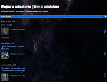 Tablet Screenshot of miniwojna.blogspot.com