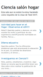 Mobile Screenshot of cienciasalonhogar.blogspot.com