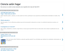 Tablet Screenshot of cienciasalonhogar.blogspot.com