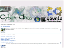 Tablet Screenshot of cyberamos.blogspot.com