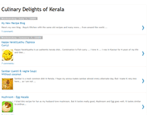 Tablet Screenshot of culinarydelightsofkerala.blogspot.com