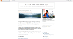 Desktop Screenshot of paper451.blogspot.com