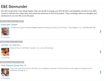 Tablet Screenshot of eandedownunder.blogspot.com