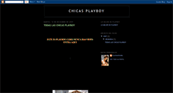 Desktop Screenshot of chicas-playboy.blogspot.com