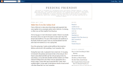 Desktop Screenshot of feedingfriendsy.blogspot.com